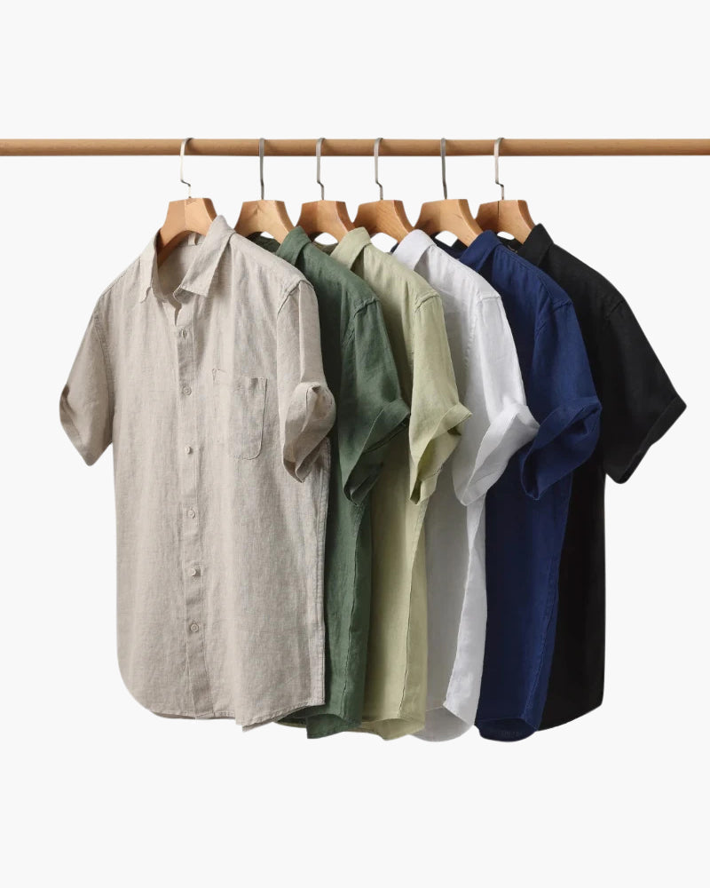 Ciudad del Cabo - Camisa de lino (Falda corta)