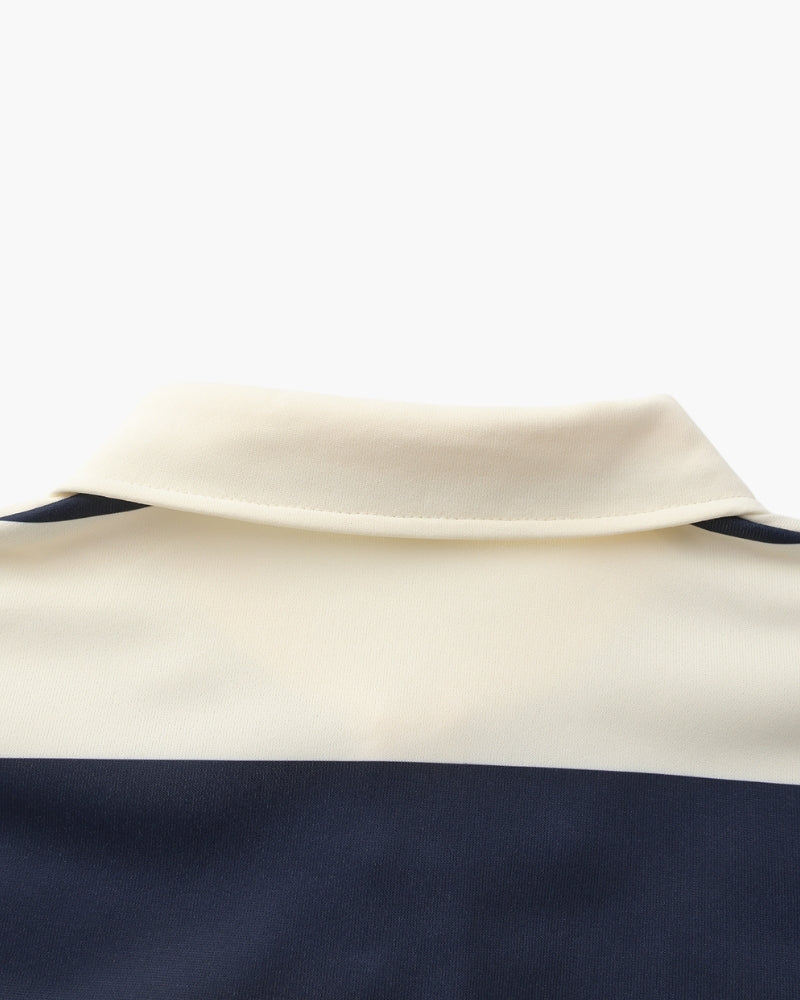 Polo de rugby vintage Stripe