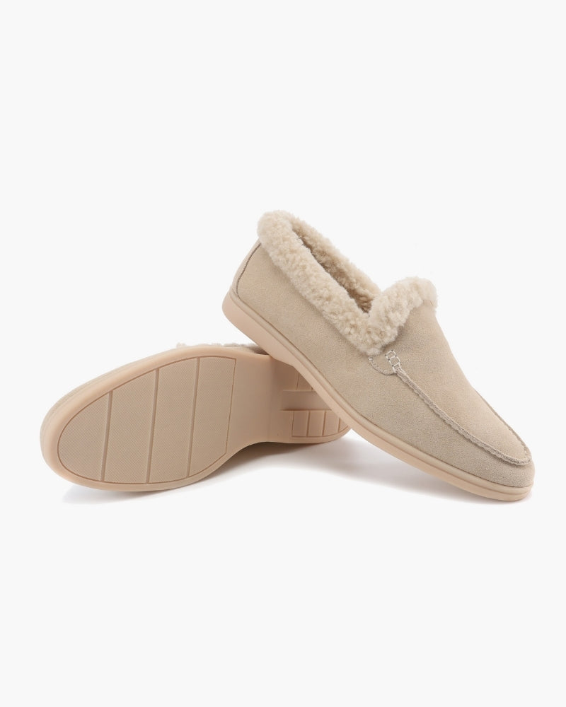 Mocasines forrados de piel premium