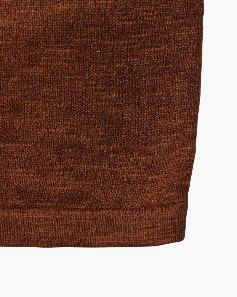 Cuello de camarón esencial de lino y algodón