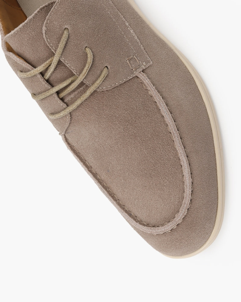Zapatos premium de encaje de gamuza