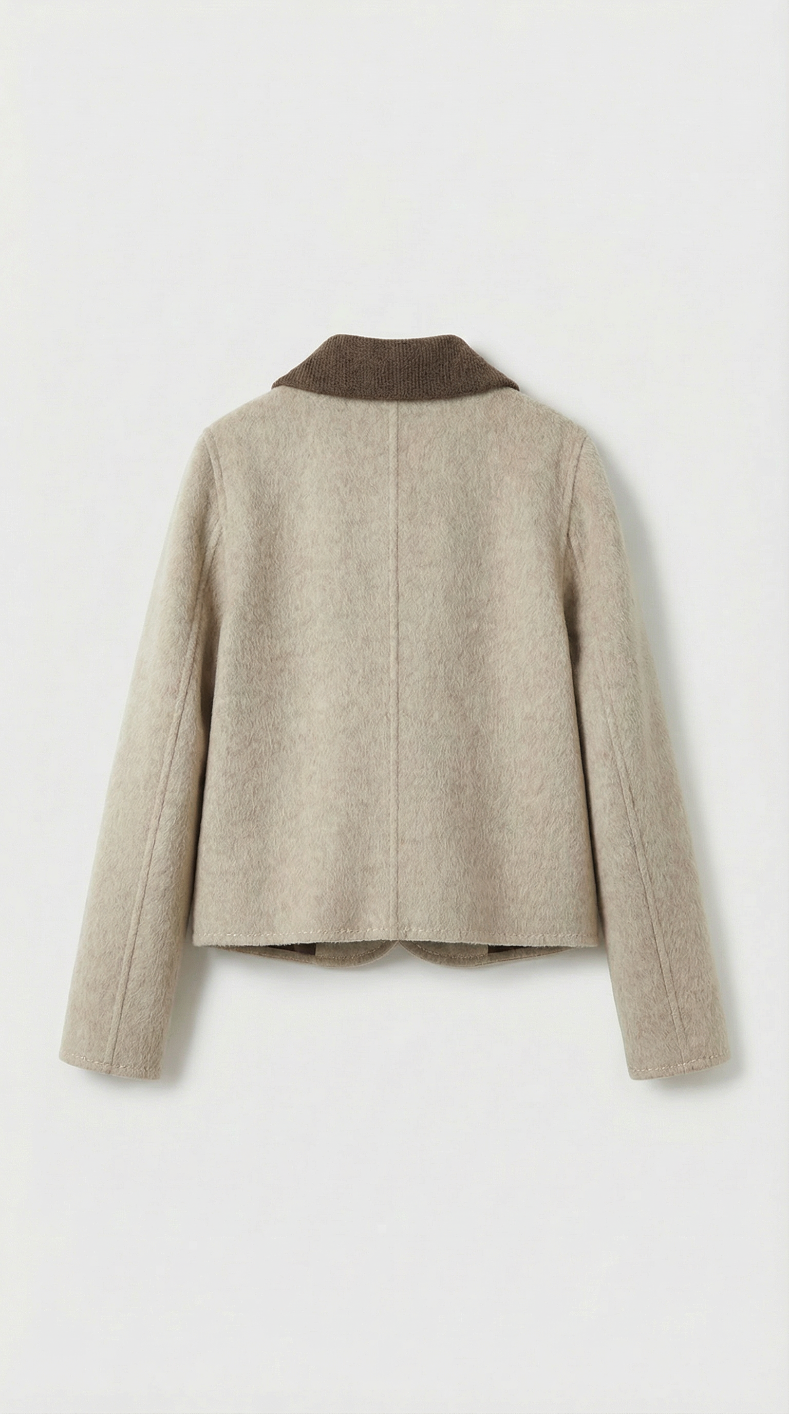 Iska - Short and Loose Woolen Coat