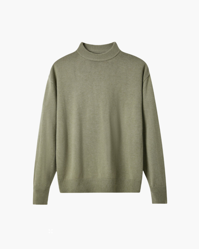 Cuello de tortuga 100% lana premium