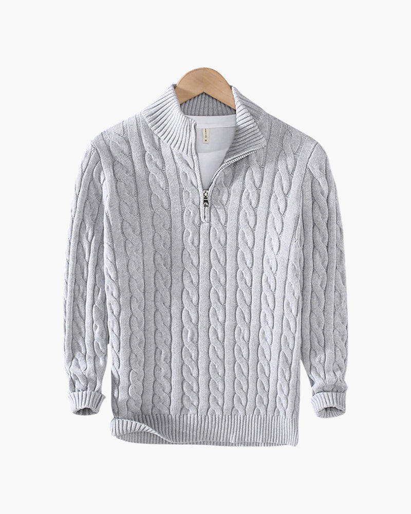 Sweater Verbier con media cremallera