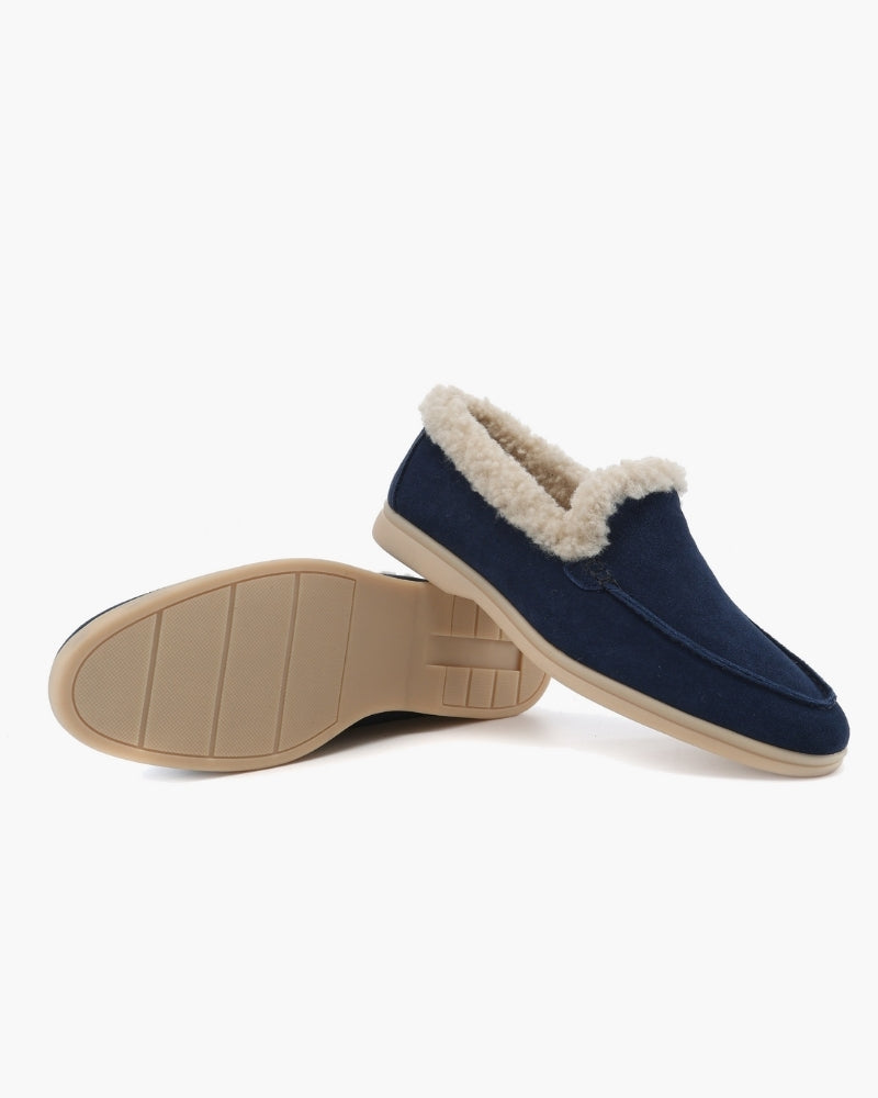 Mocasines forrados de piel premium