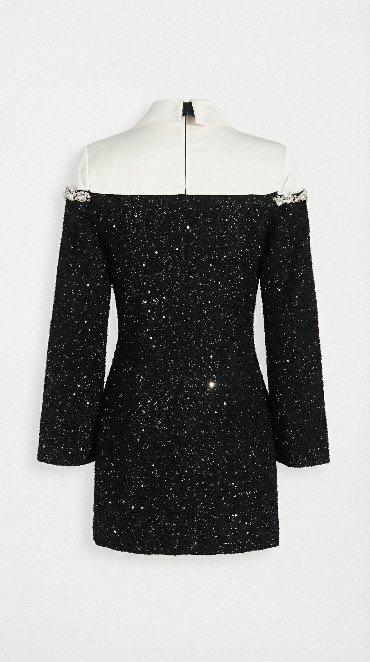 Solace - Vestido de lentejuelas con detalles en perla y cristal