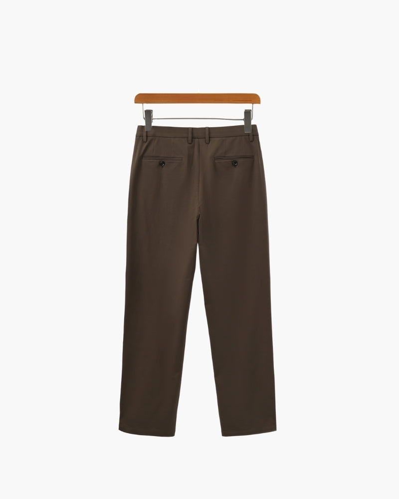 Pantalones de mezcla de lana