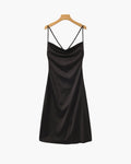 Vestido de sobres de seda Old Money