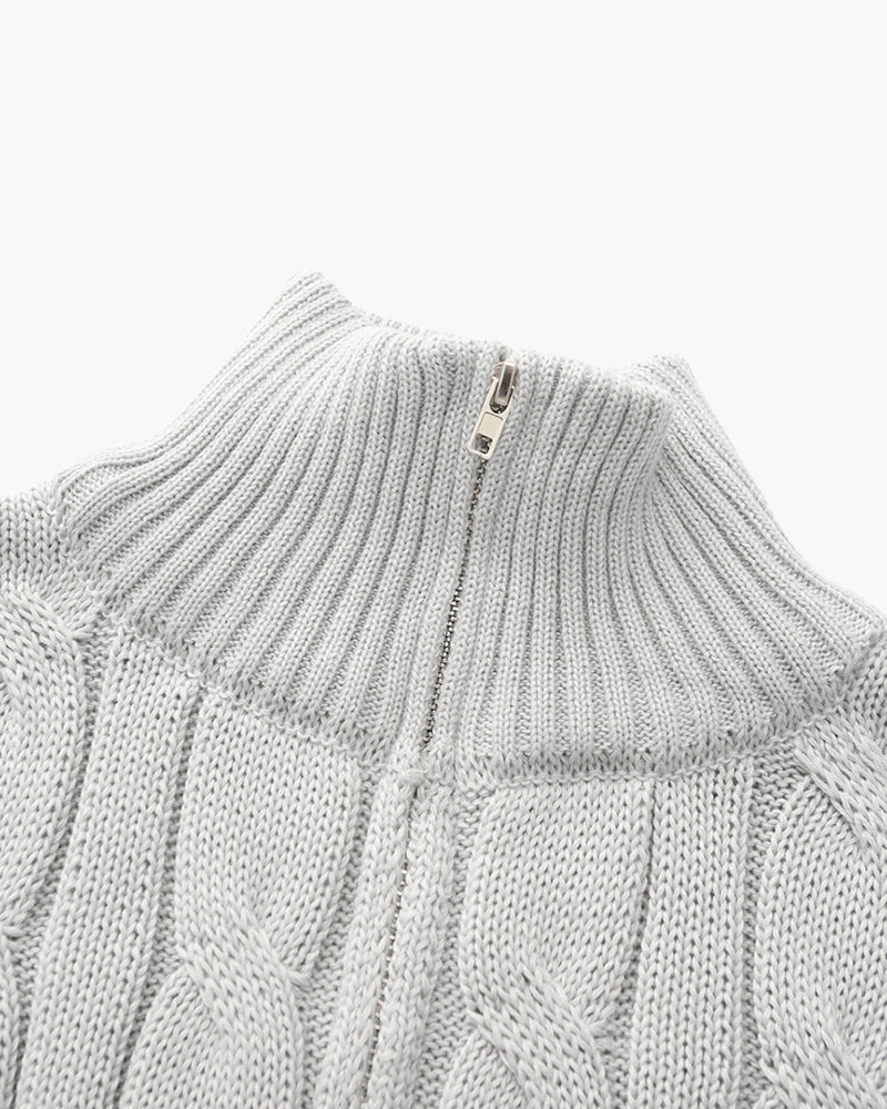 Sweater Verbier con media cremallera
