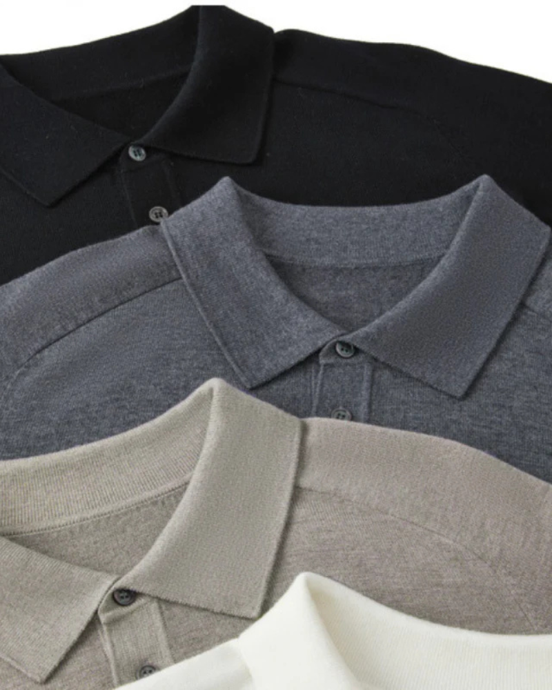 Polo de lana 100% premium