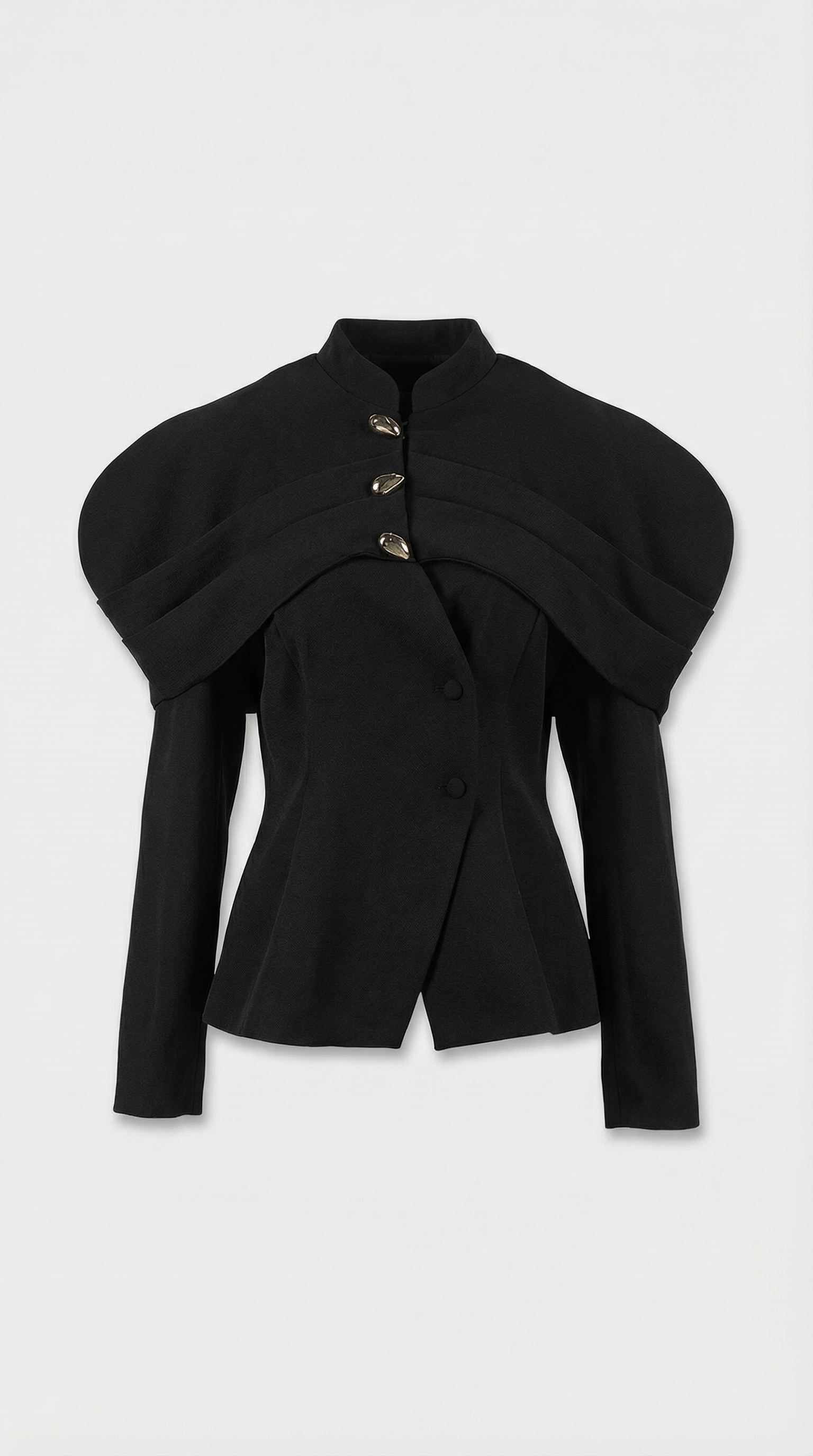 Obsidian - Chaqueta blazer elegante con botones dorados