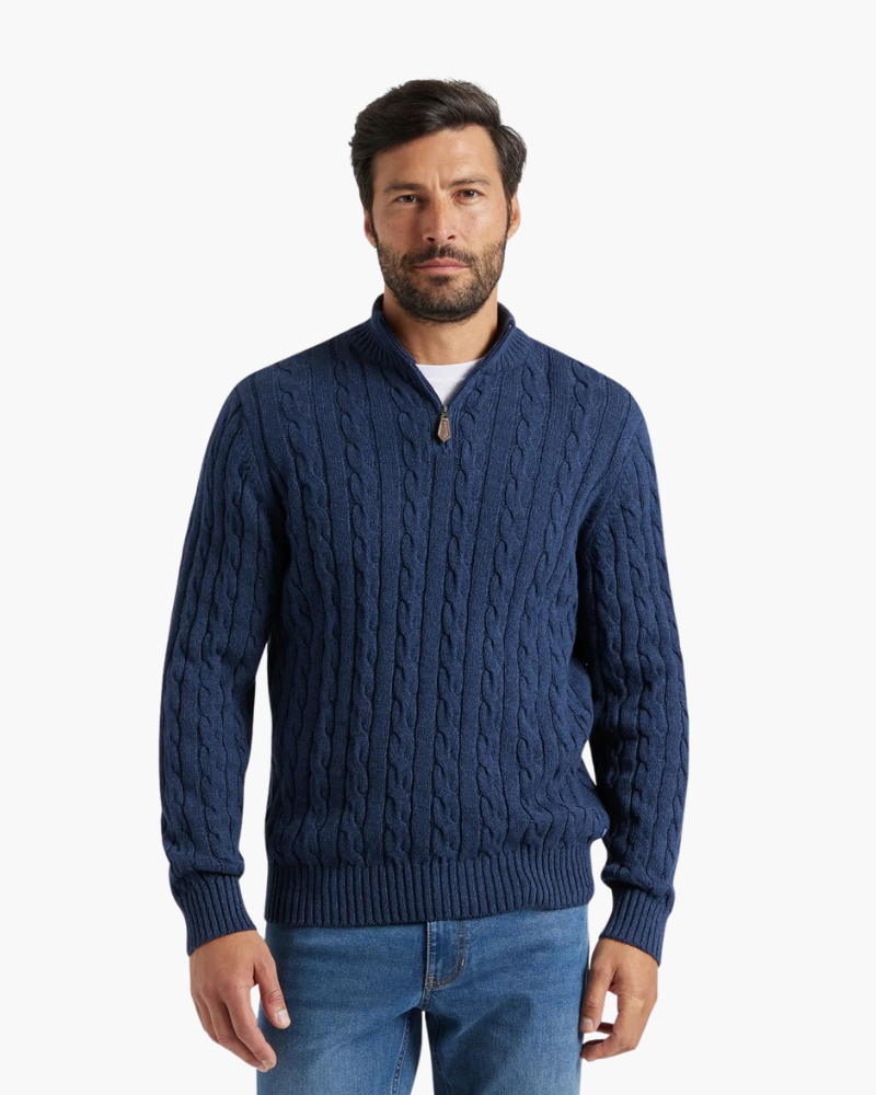 Sweater Verbier con media cremallera