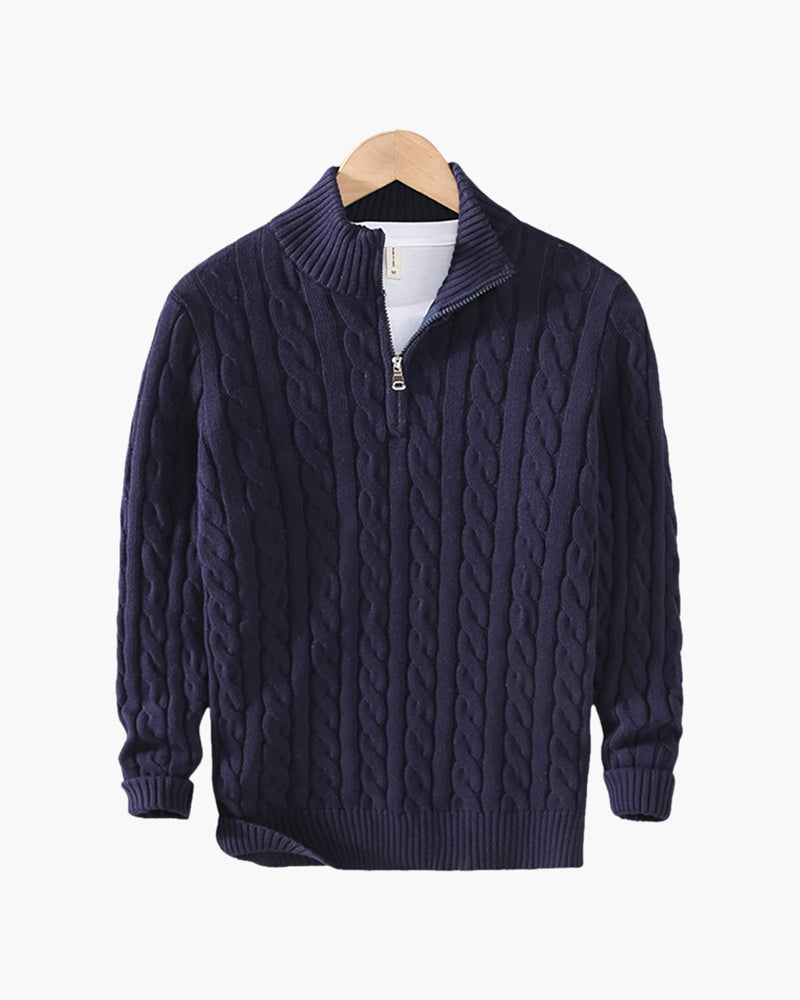 Sweater Verbier con media cremallera