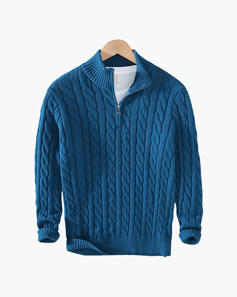 Sweater Verbier con media cremallera