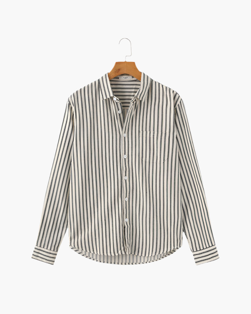 Camisa a rayas para caballeros