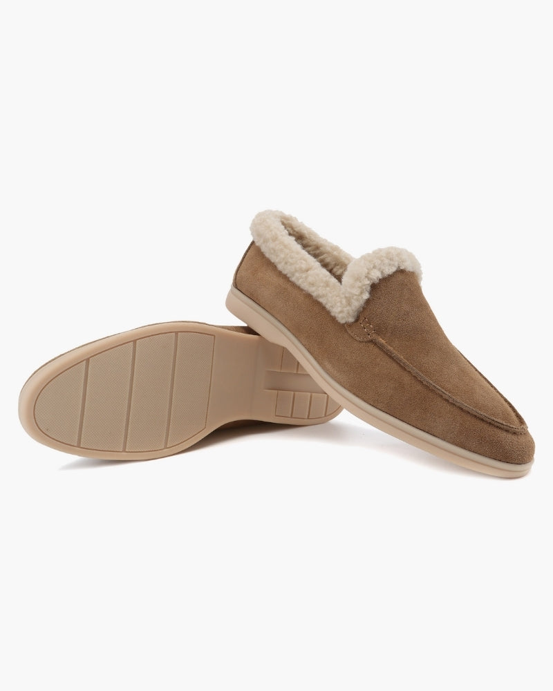 Mocasines forrados de piel premium