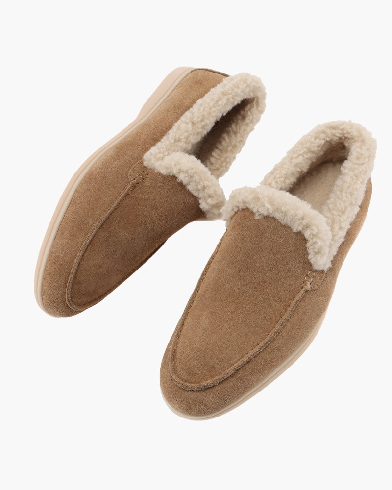 Mocasines forrados de piel premium