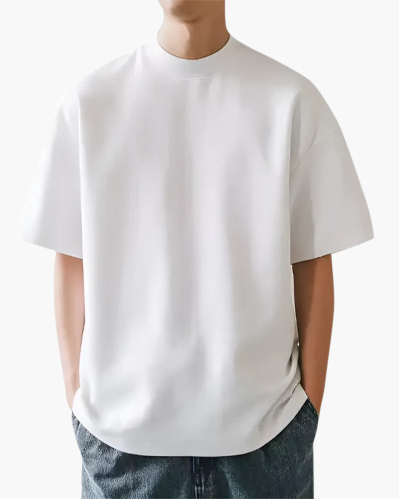 Camiseta refinada y sólida
