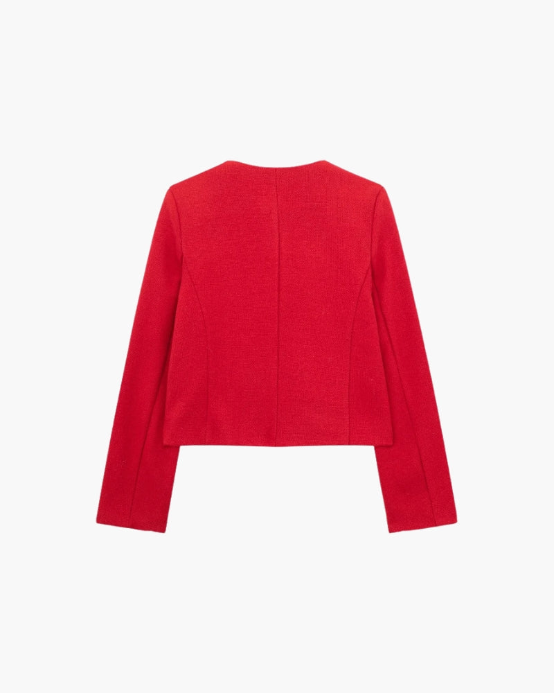 Chaqueta Crop Blazer