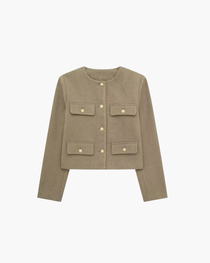 Chaqueta Crop Blazer