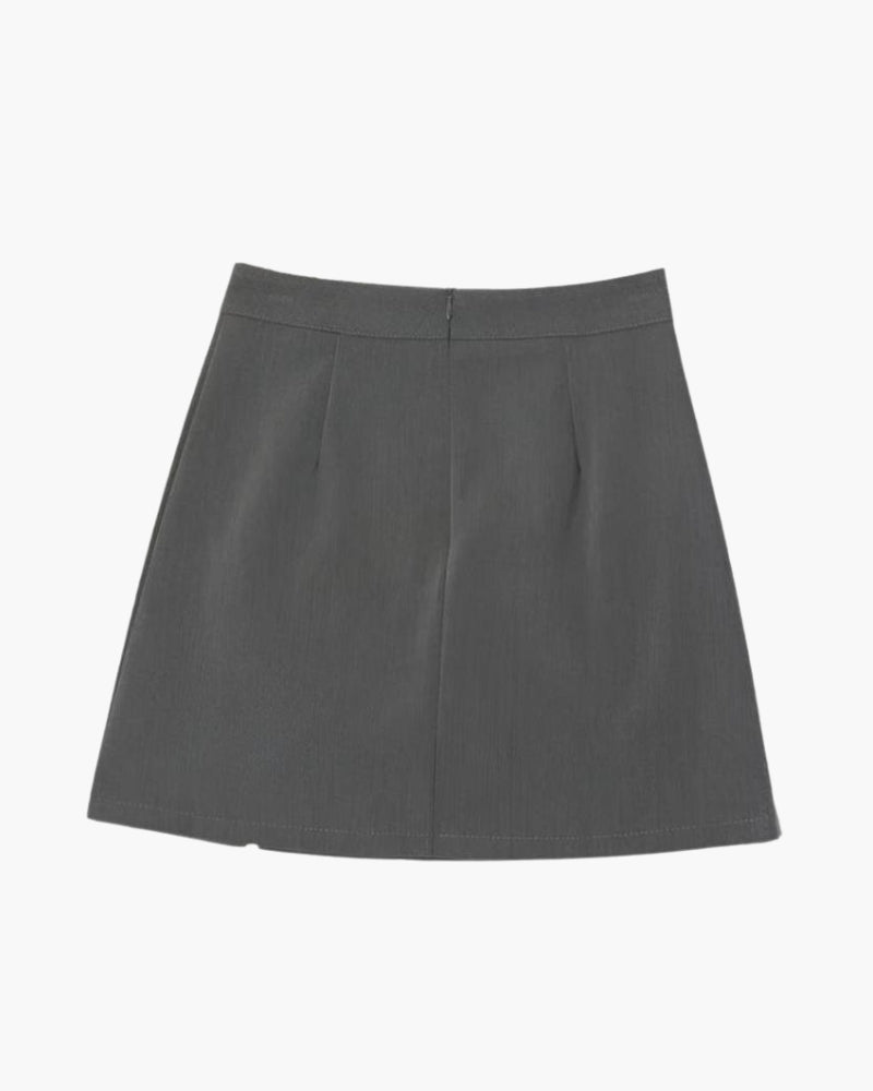 Falda Oxford Straight Mini