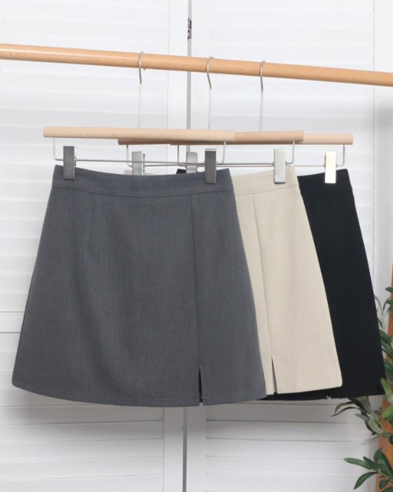 Falda Oxford Straight Mini
