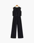 Classy Lady - Conjunto de dos piezas de lino