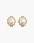 Pendientes Perlas Ovaladas