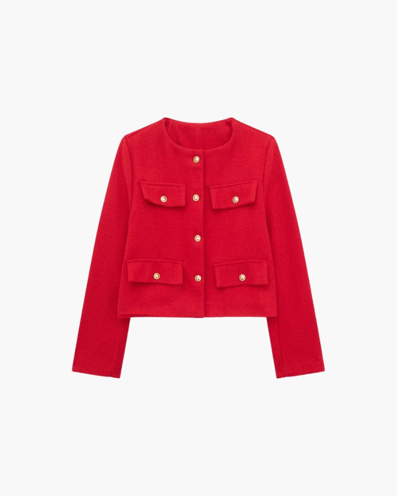 Chaqueta Crop Blazer