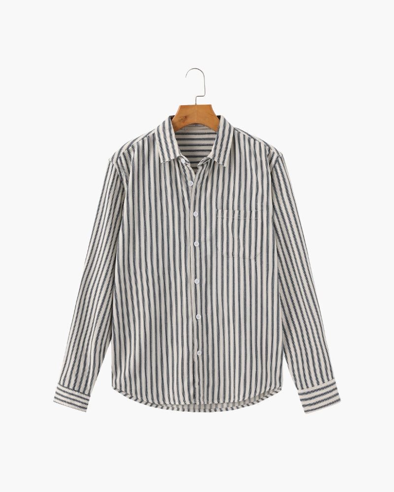 Camisa a rayas para caballeros