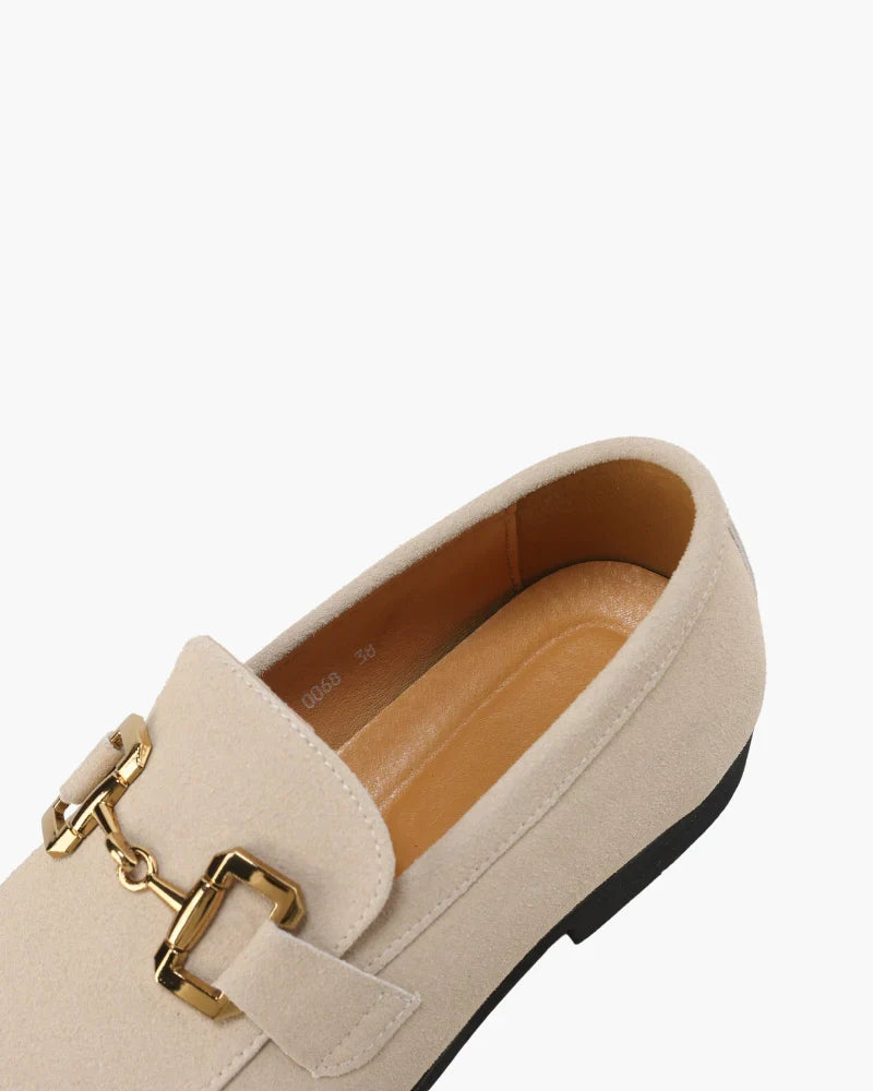 Lujosos mocasines de cuero