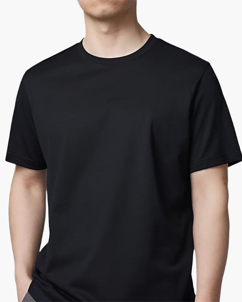Camiseta refinada y sólida