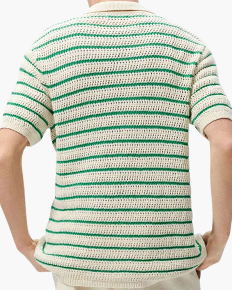 Marbella - Camiseta de buzón tejido a punto