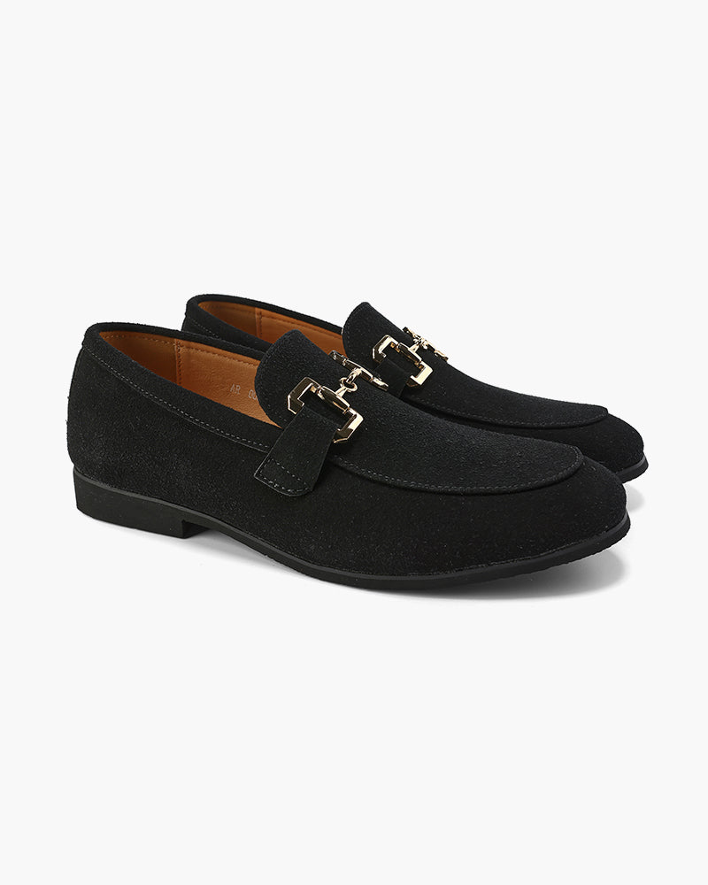 Lujosos mocasines de cuero