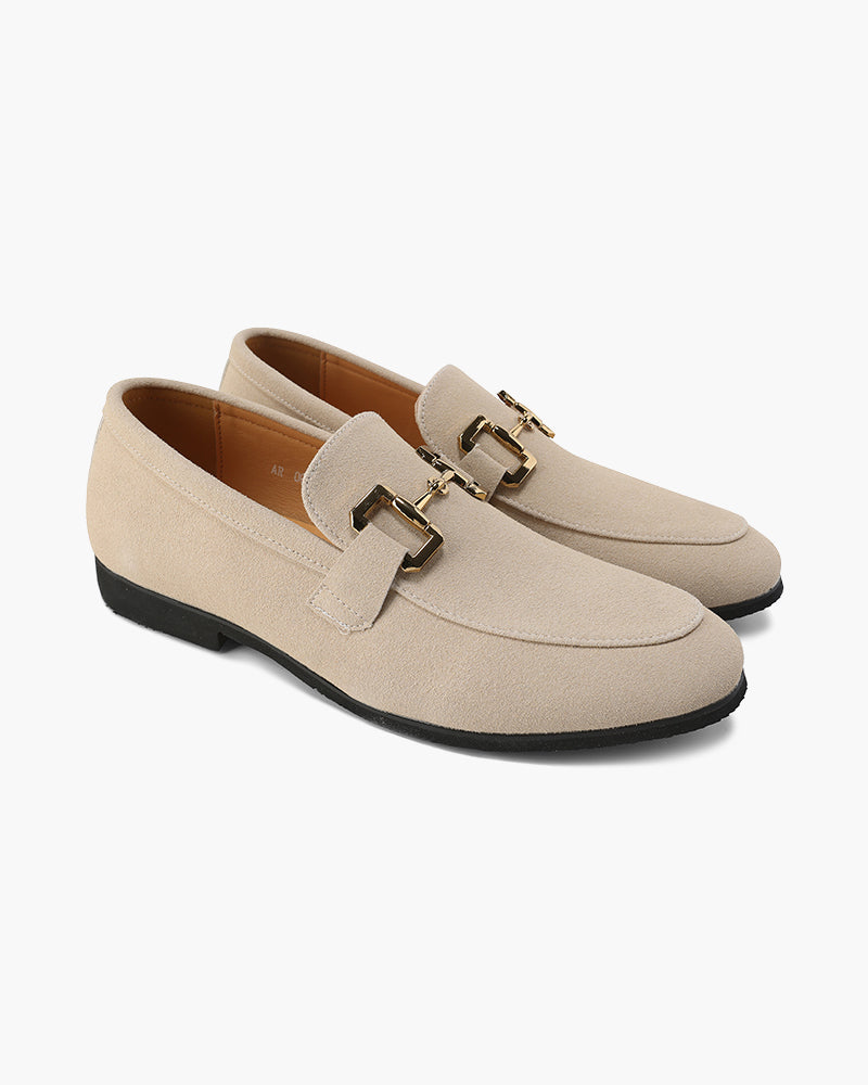 Lujosos mocasines de cuero