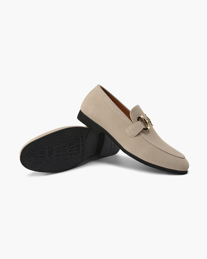 Lujosos mocasines de cuero