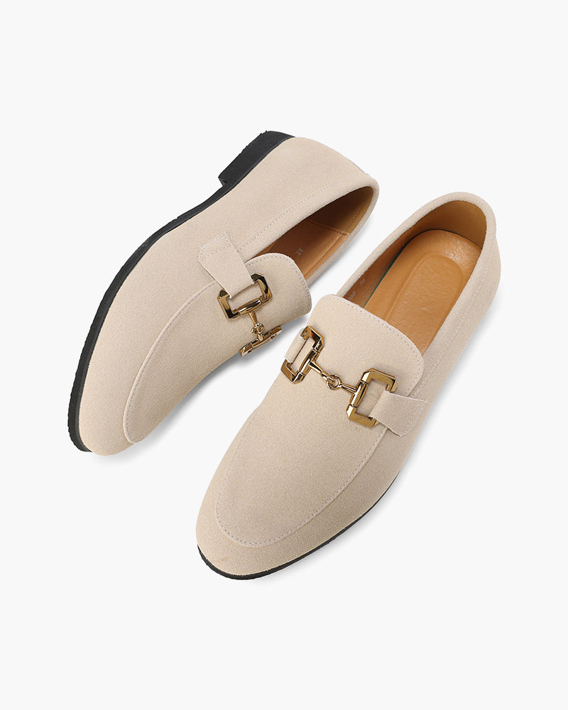 Lujosos mocasines de cuero
