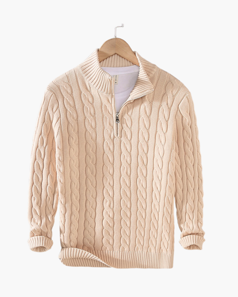 Sweater Verbier con media cremallera