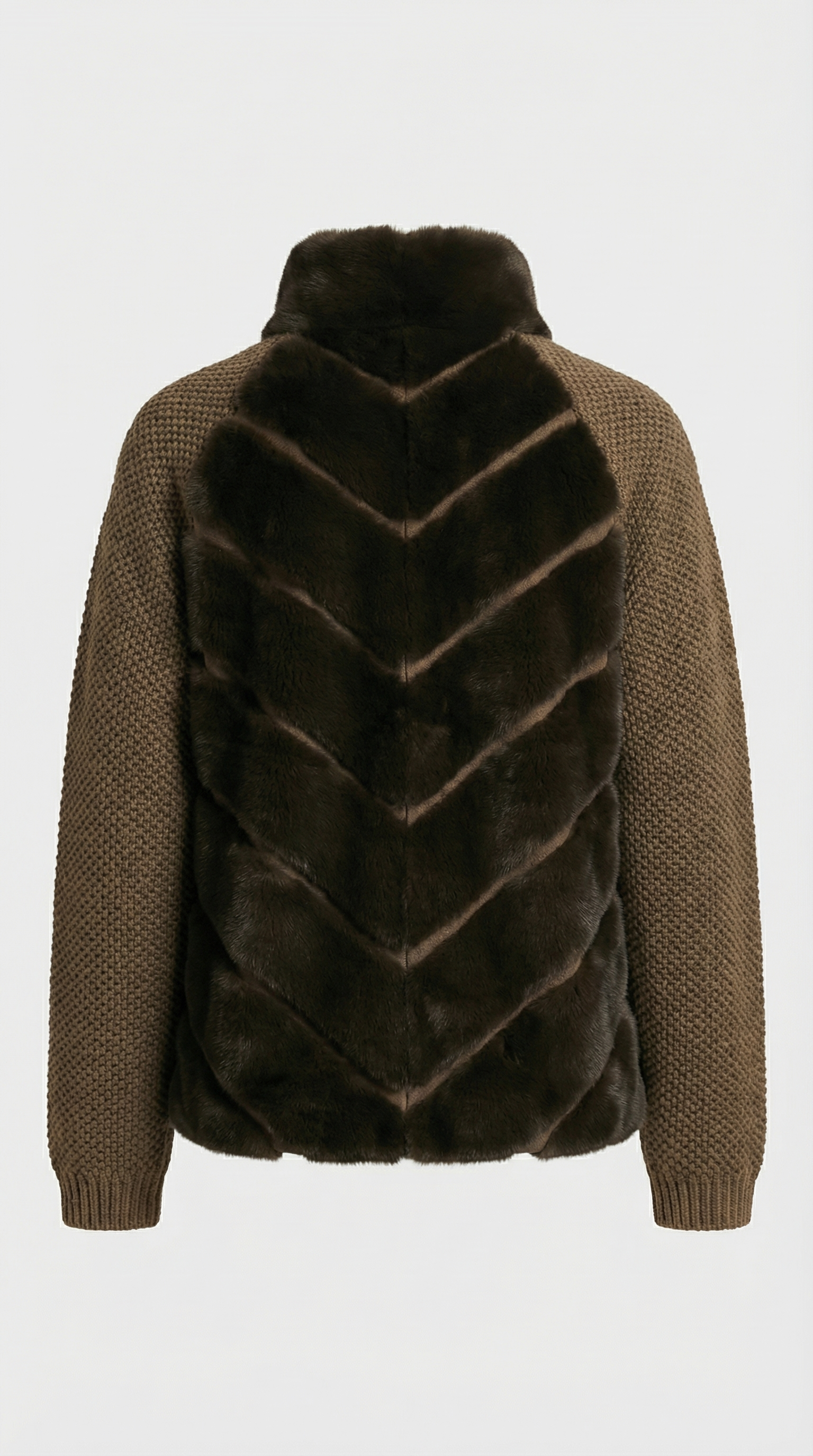 Brumal - Vegan Fur Patchwork Jacket