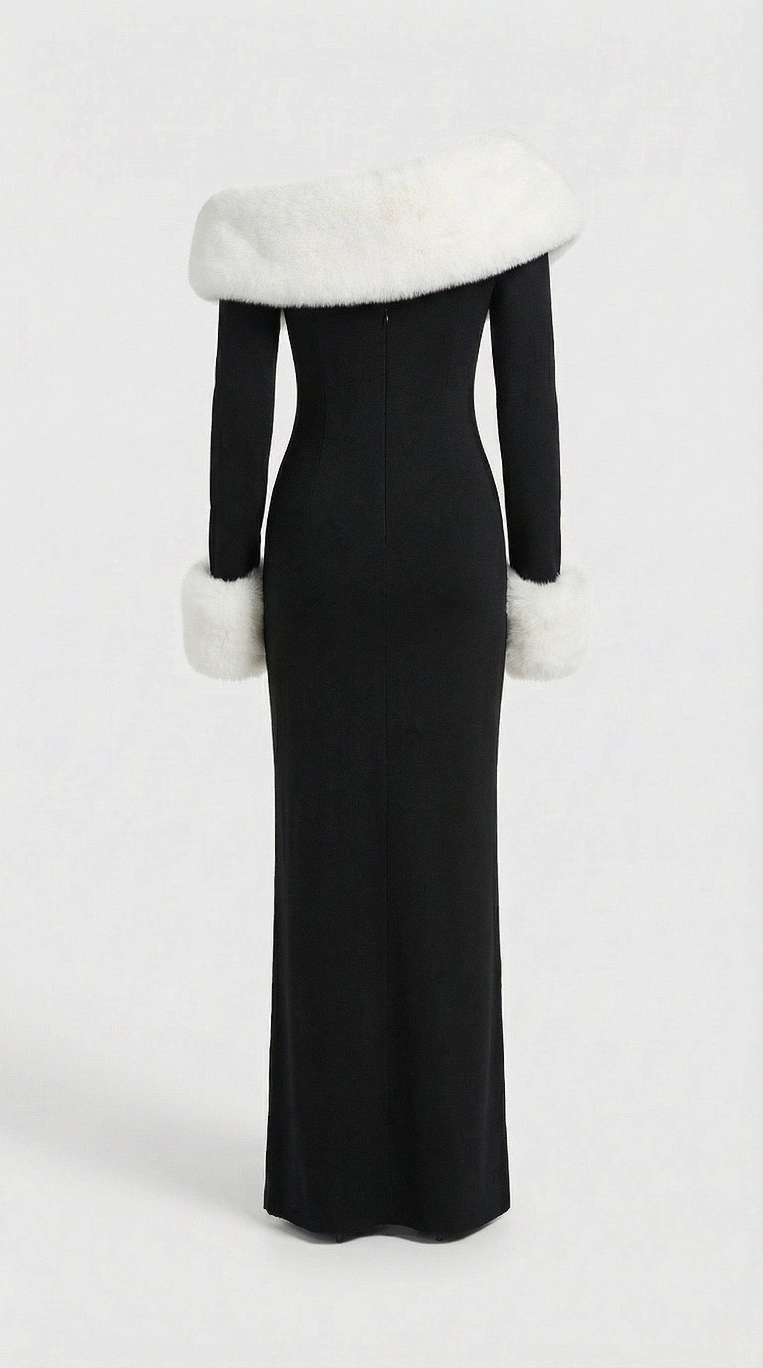 Morven - Royal Collar Full Sleeve Dress