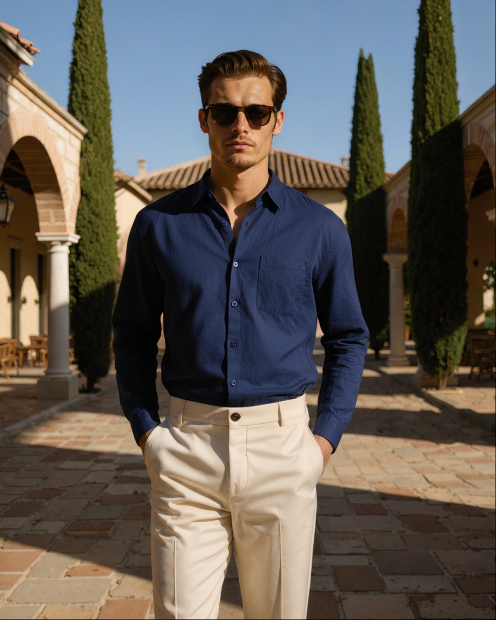 Ciudad del Cabo - Camisa 100% lino