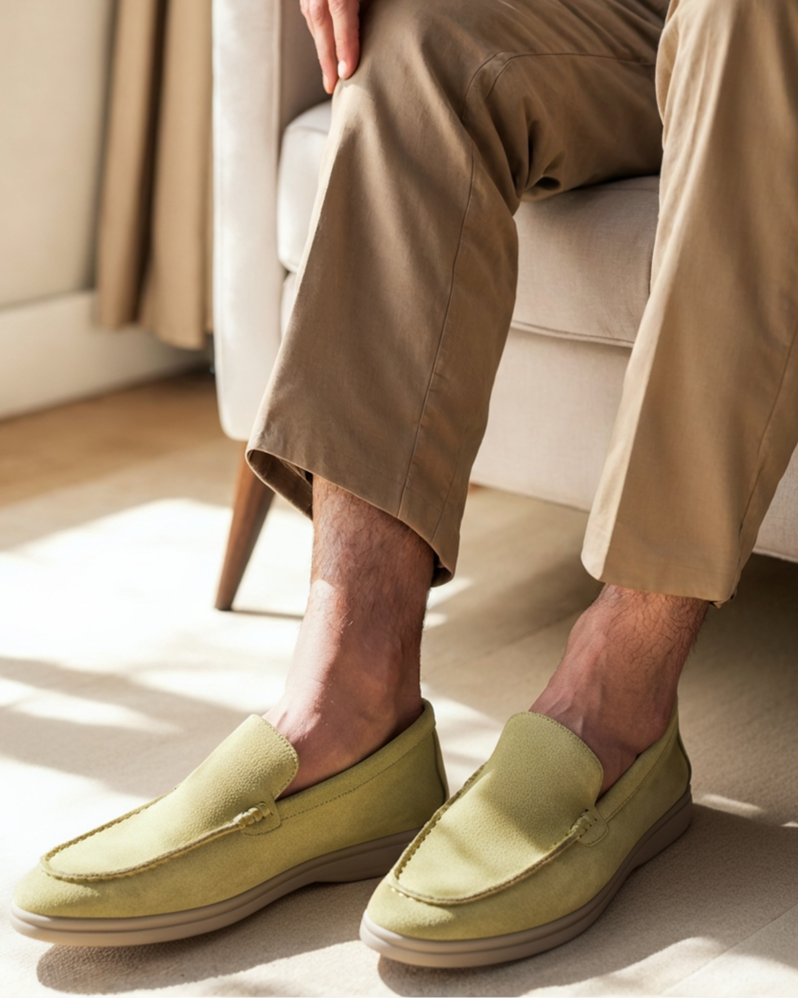 Old Money Premium Suede Loafers