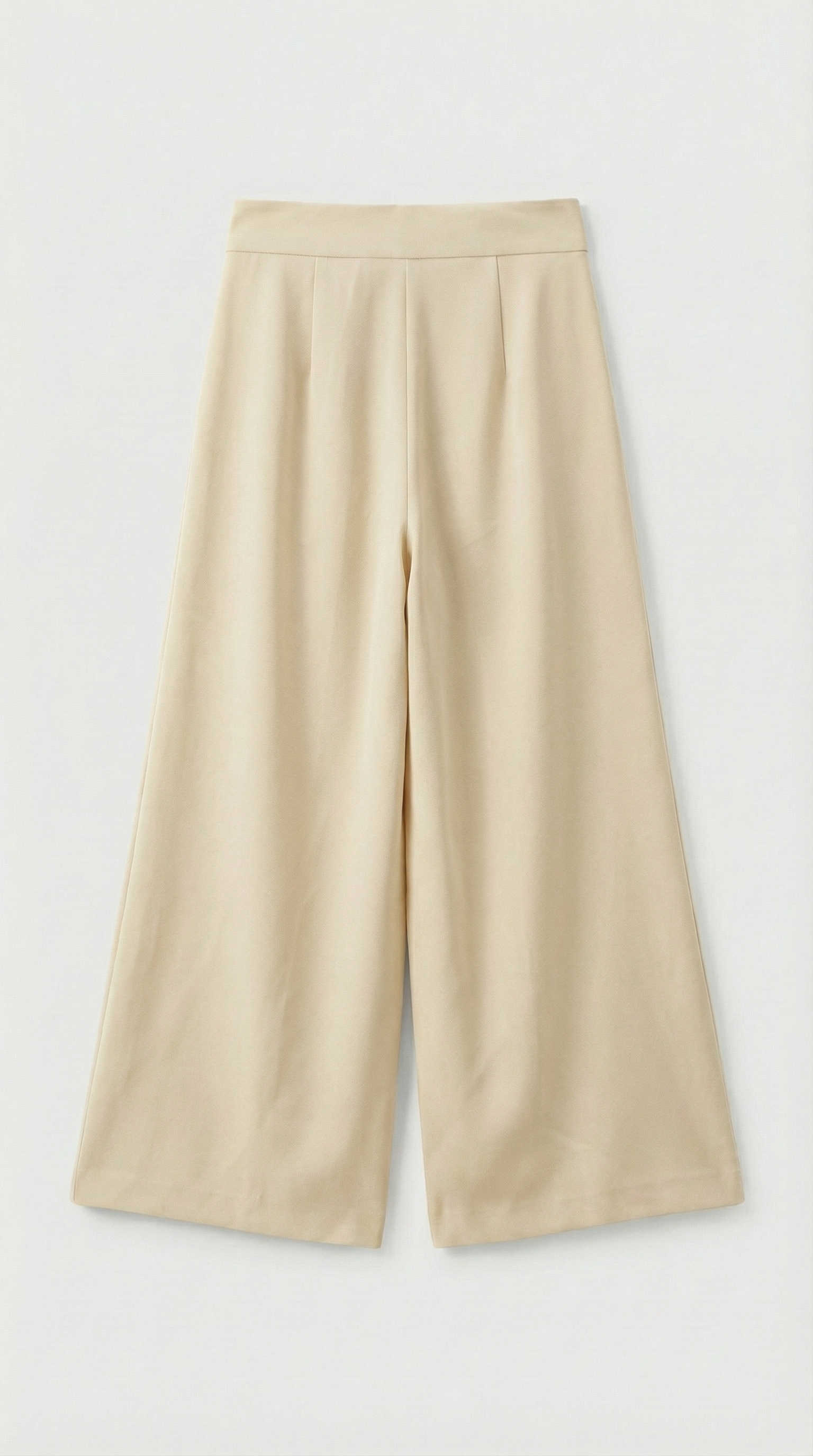 Epure - Wide-Leg Tailored Trousers Ivory