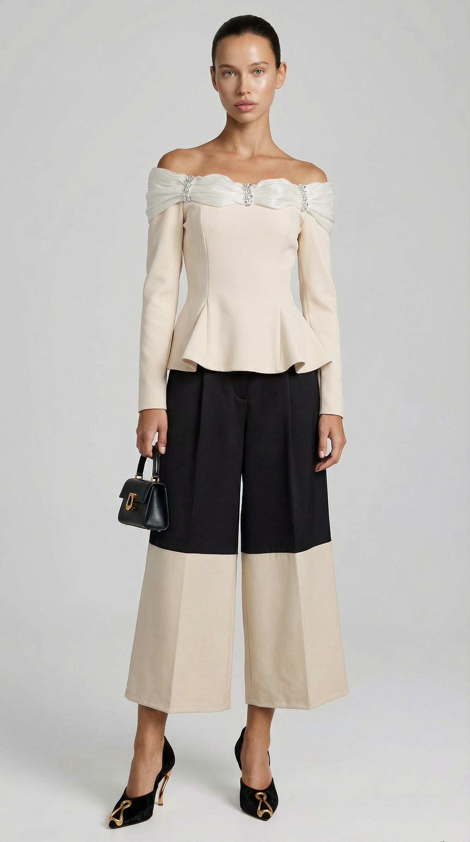 Cote - Wide Leg & High Waisted Casual Trousers