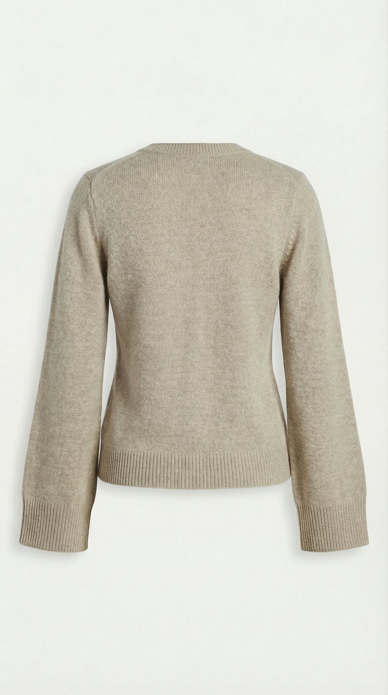 Kaya - Minimalist Soft-Knit Cardigan Beige