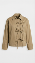 Zena - Elegante chaqueta de lazo suelta