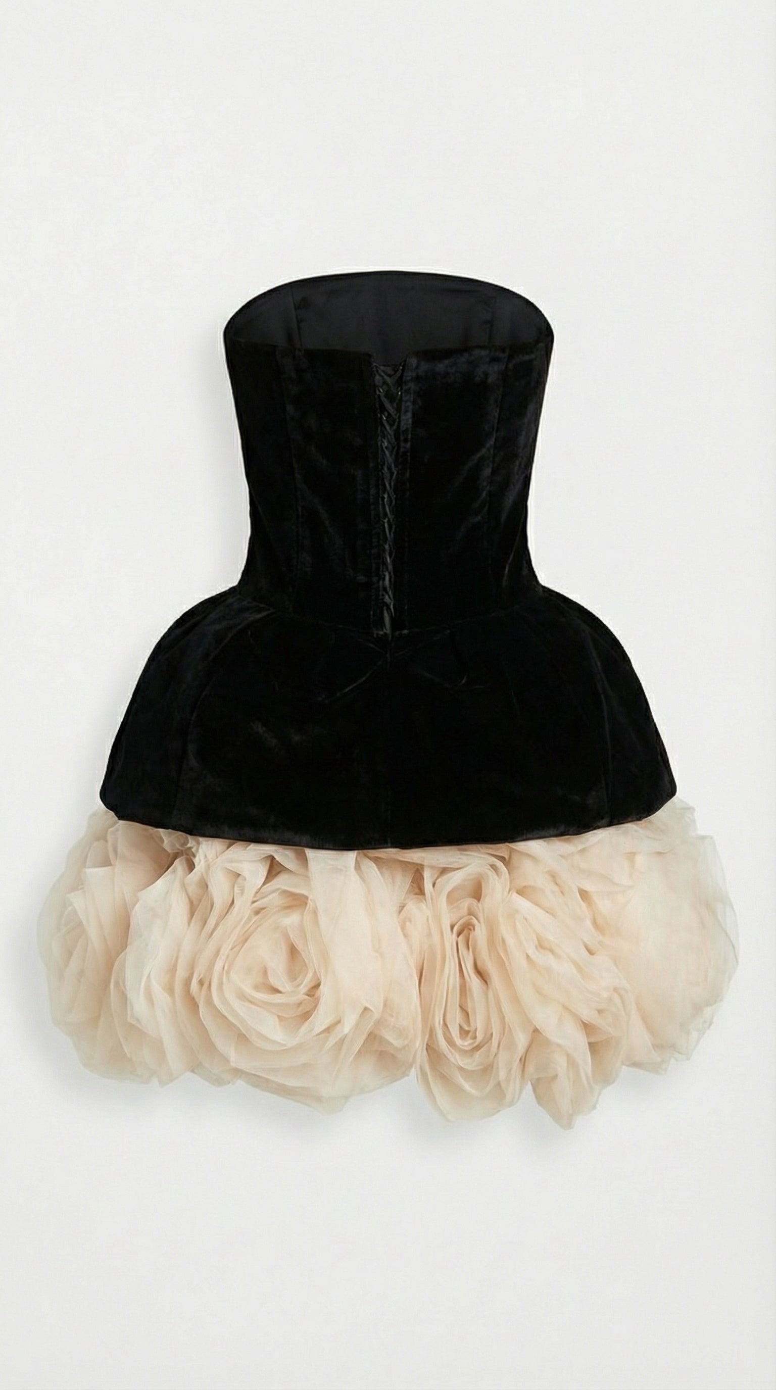 Sena - Handmade Velvet with Rose Accents Mini