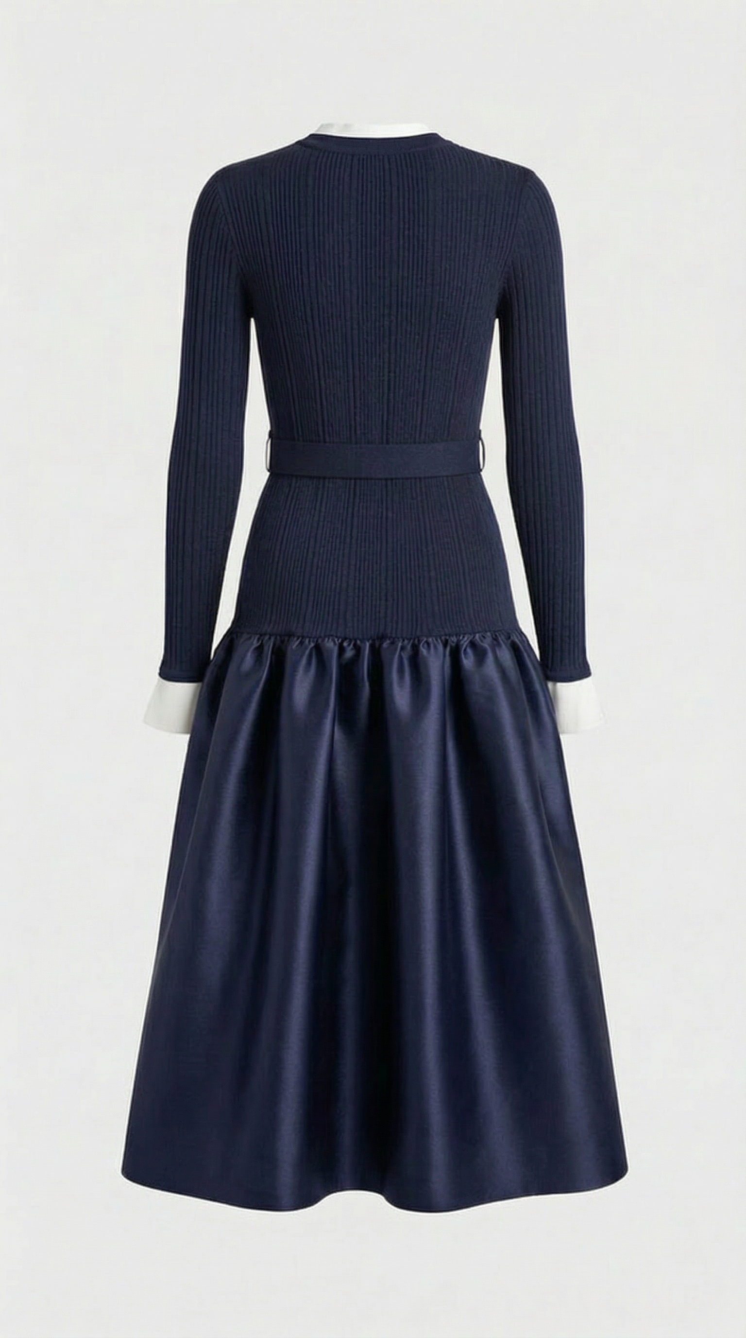 Lavi - French Style Spliced Chic Dress