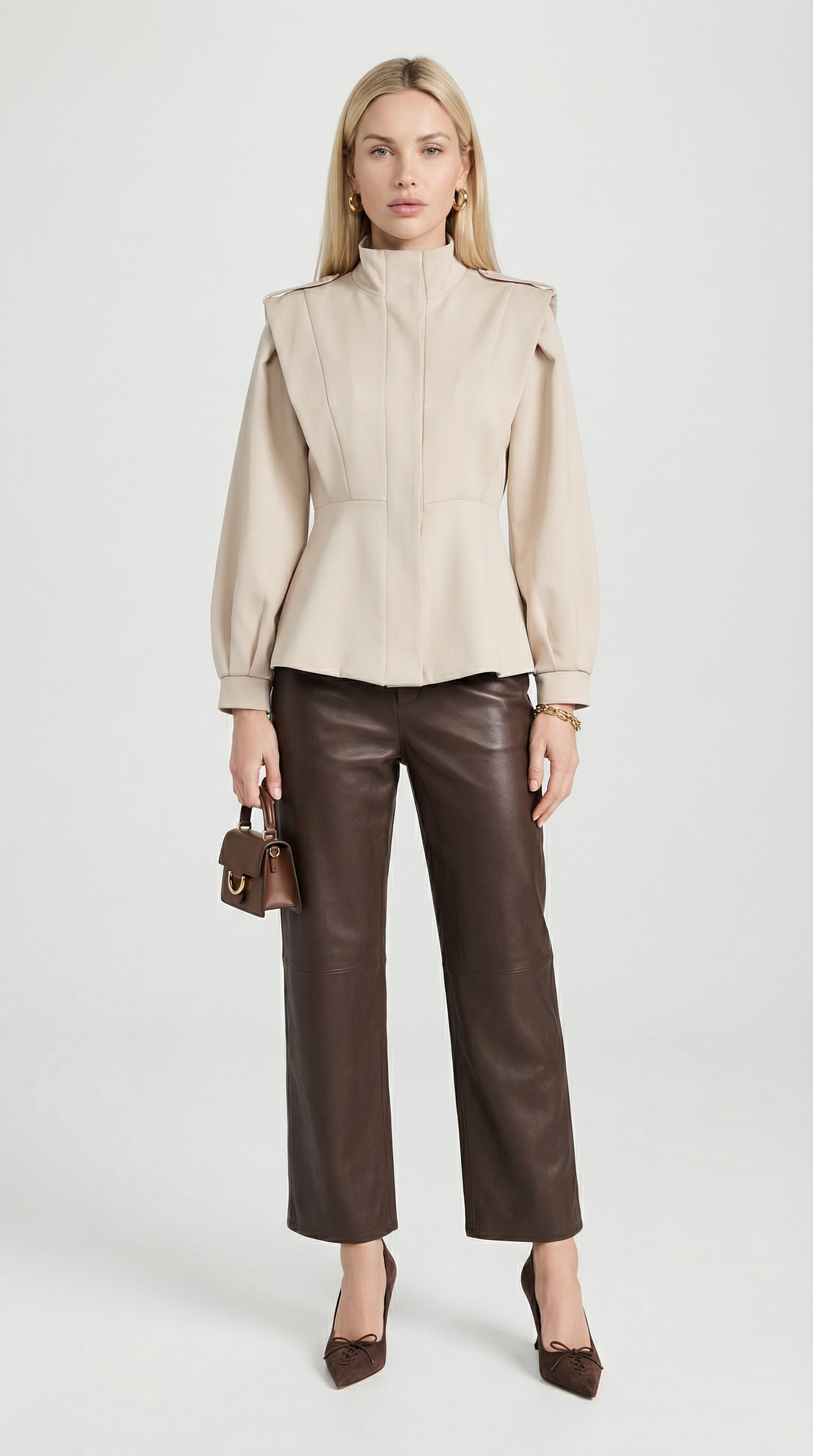Taro - Patchwork High-Street Trench