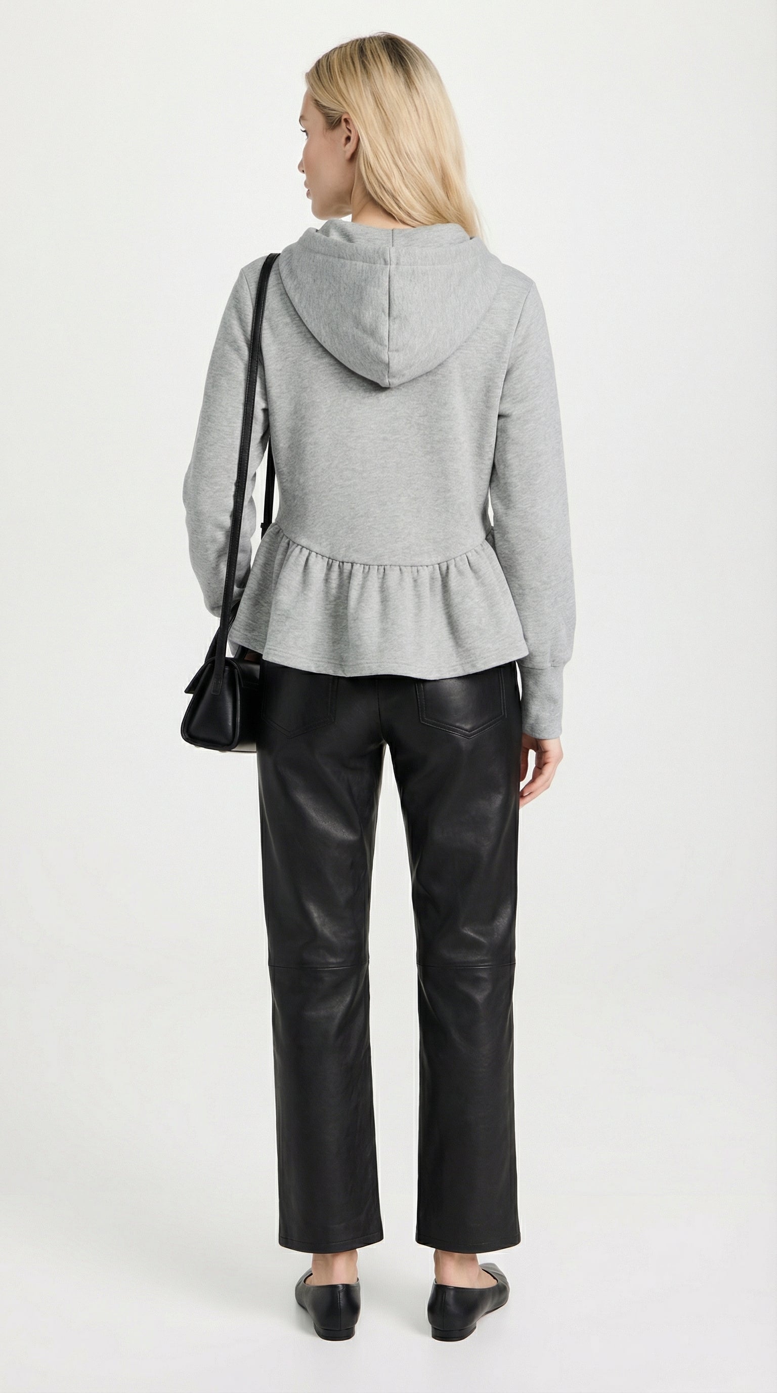 Sola - Y2K silhouette with Bow Accent Oversized Hoodie